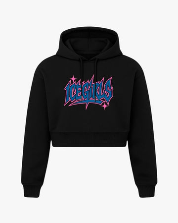 Cropped Moletom ''SHOK'' - Black