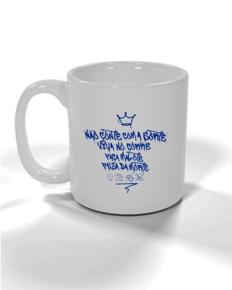 Caneca "CORREDOR" - WHITE/BLUE