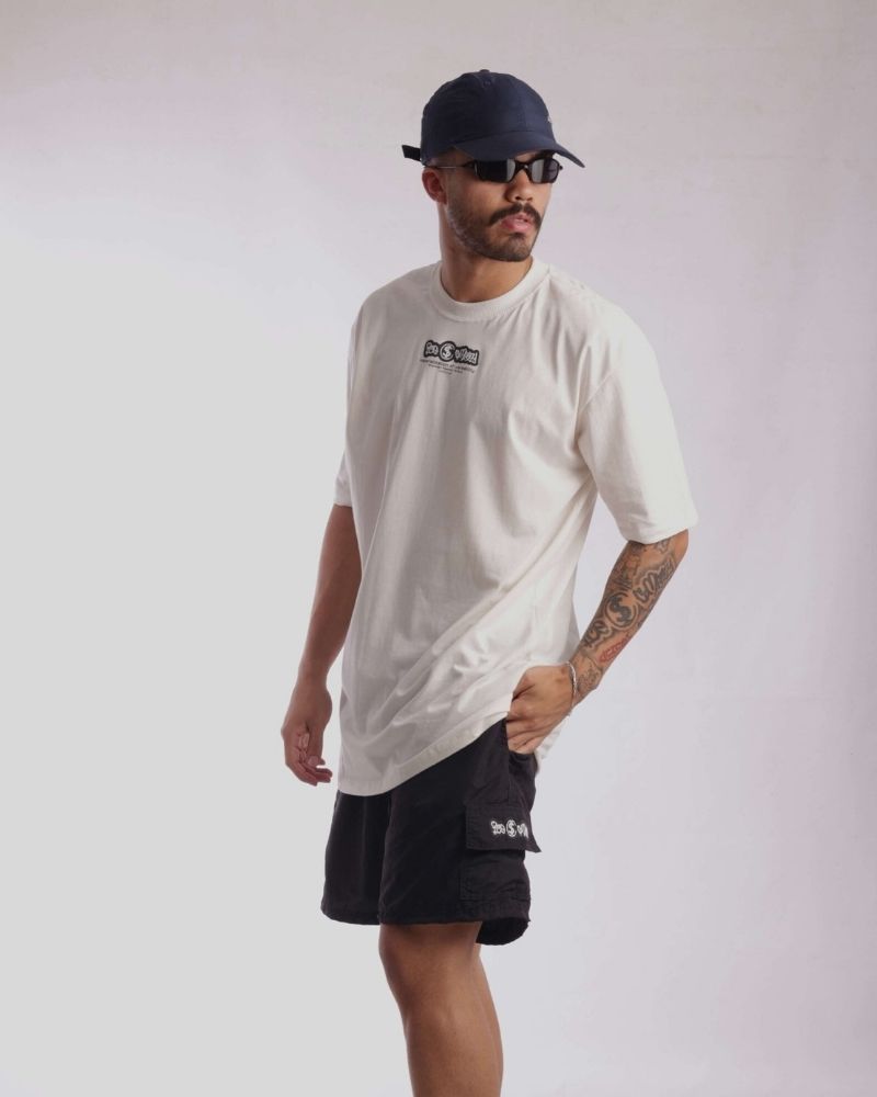 Tee "VIVÊNCIAS" - Off White