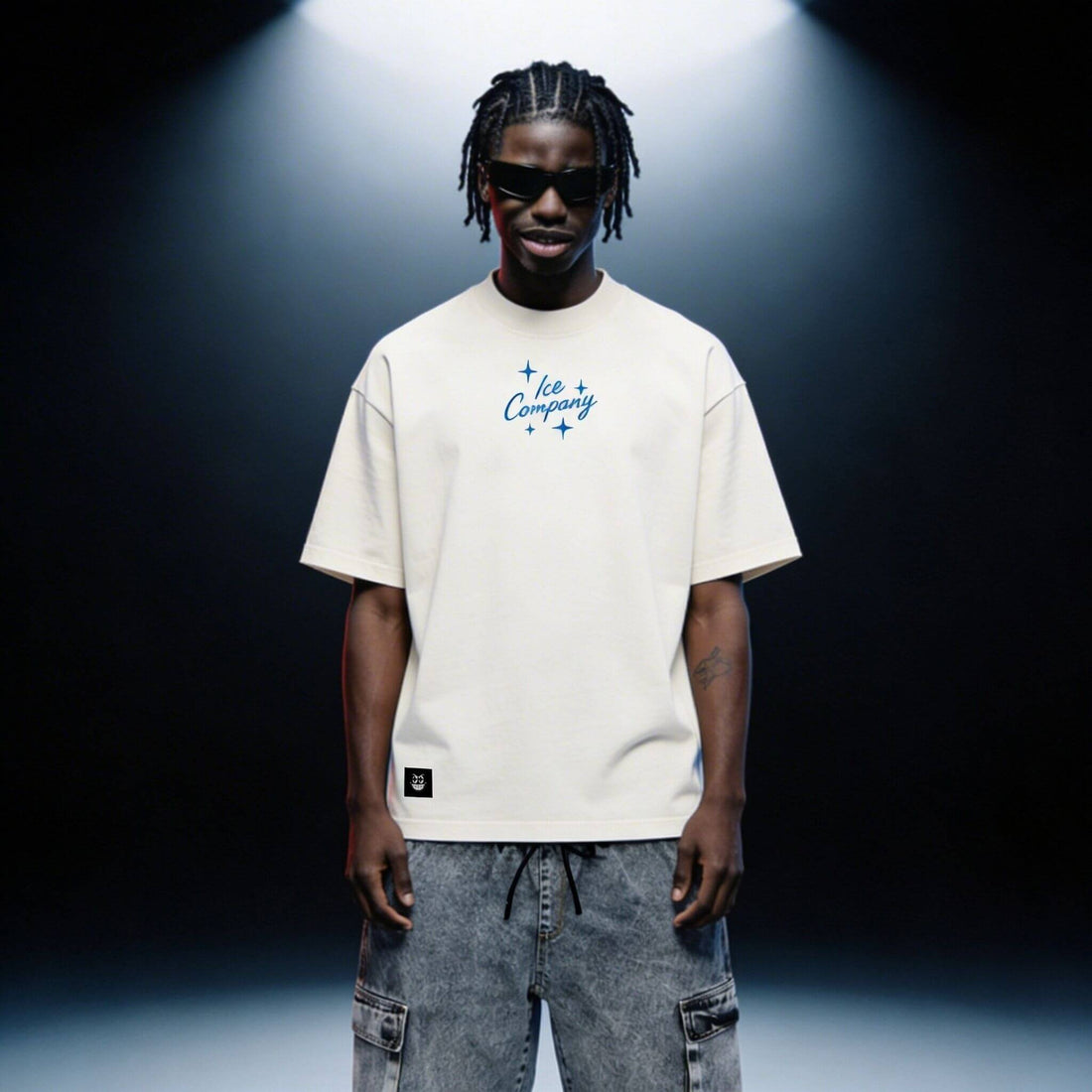 Tee "LOGO" (Oversized Premium) - Off White