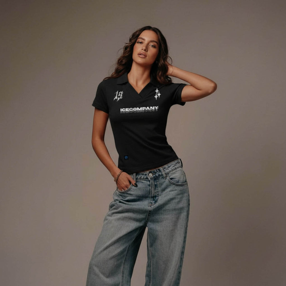 Polo "FUTURE" - Preta