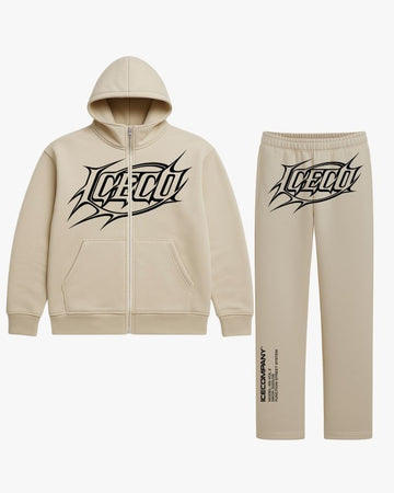 Conjunto  "STREET SYSTEM" - Creme