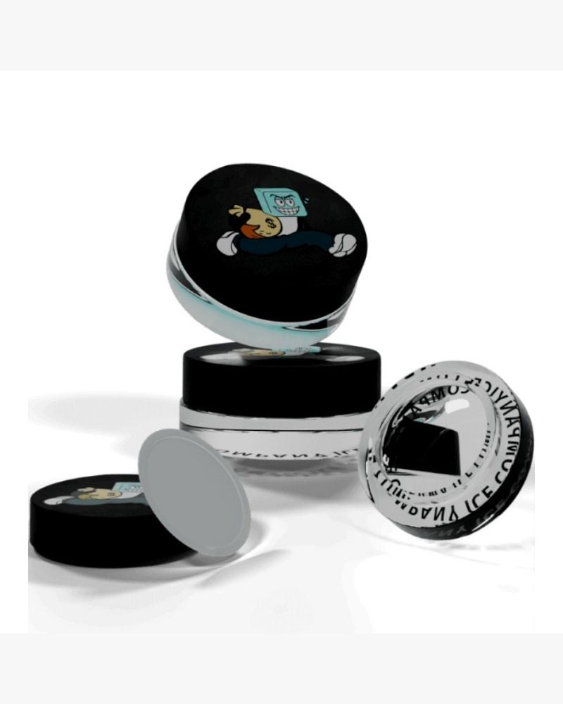Pote de Vidro SLICK "CORREDOR" BLACK