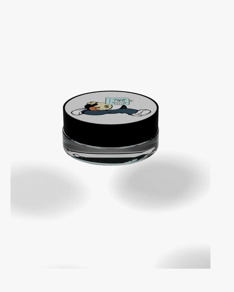 Pote de Vidro SLICK "CORREDOR" WHITE