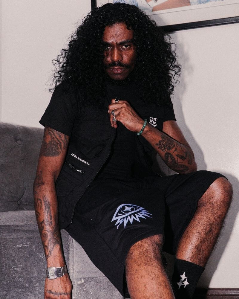 Short Moletom “EYES” - Black