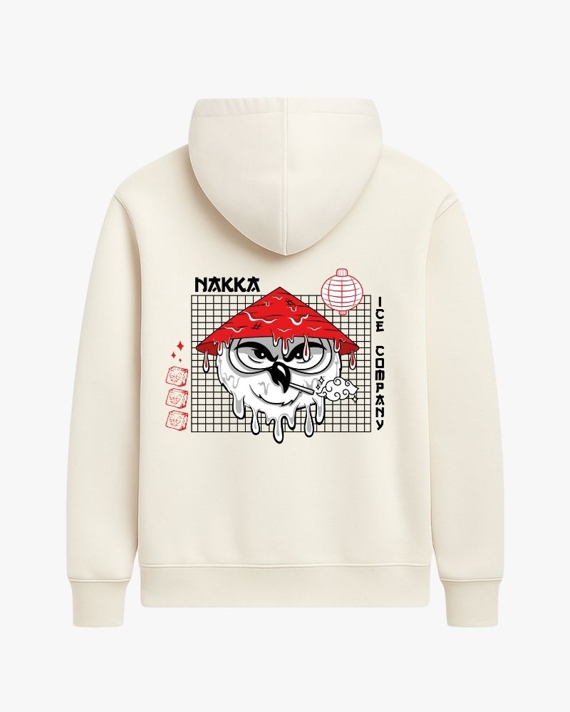 Hoodie "NAKKA" - Off White