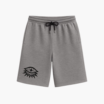 Short Moletom “EYES” - Cinza