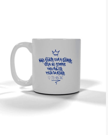 Caneca "CORREDOR" - WHITE/BLUE