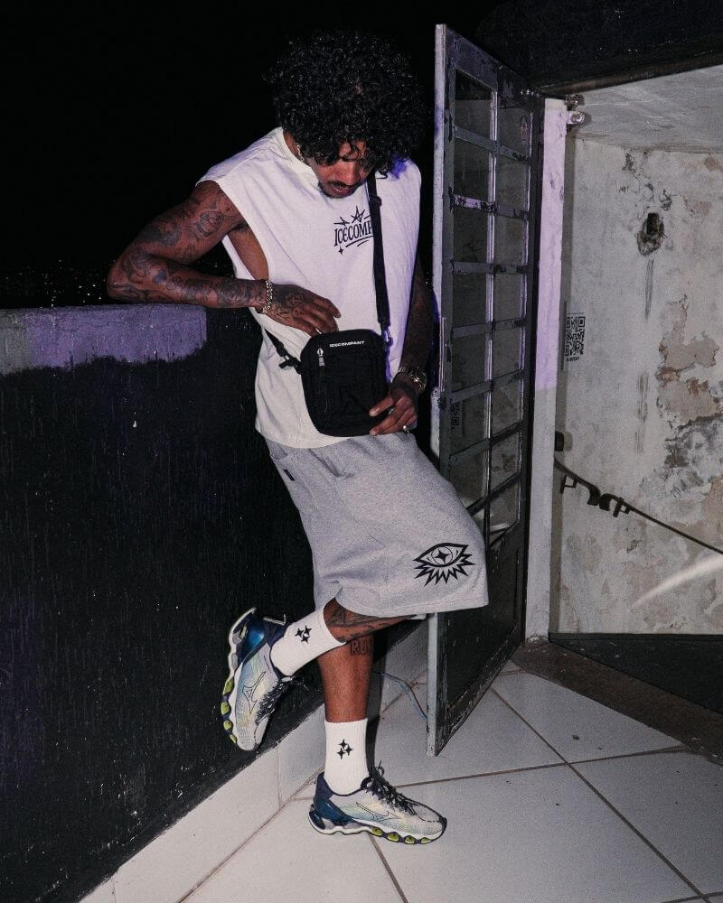 Sholder Bag "MINDCORE" - Black (cordura)