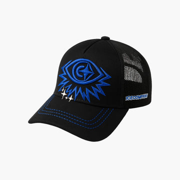 Boné Trucker “EYES” - Preta / Azul