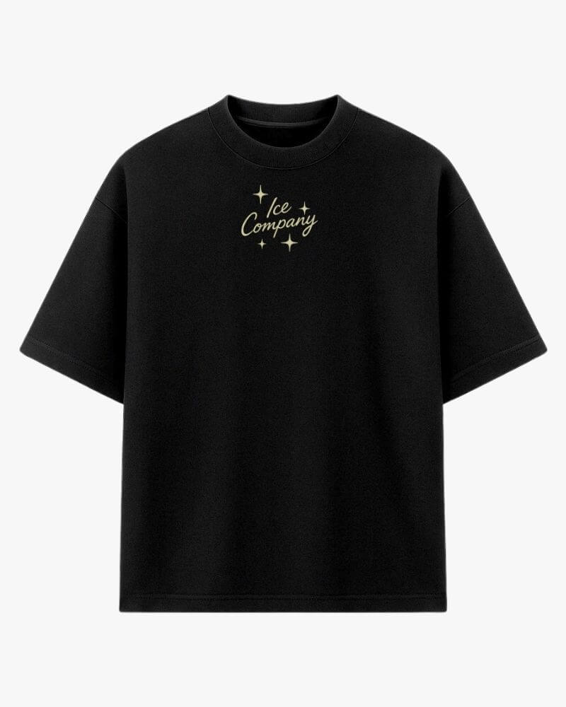 Tee "LOGO" (Oversized Premium) - Black